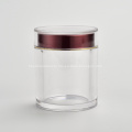 Cosmetic Jar Прозрачная стеклянная банка для крема 100 г